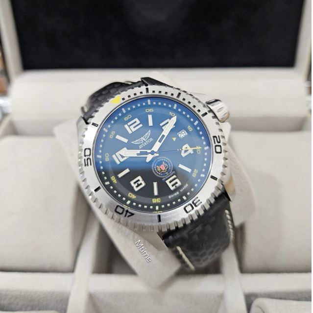 JAM TANGAN AVIATOR MILITARY SPECIAL EDITION SAF ORIGINAL