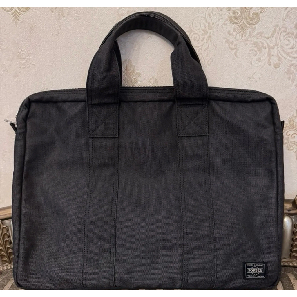 porter laptop bag sleeve tote - black