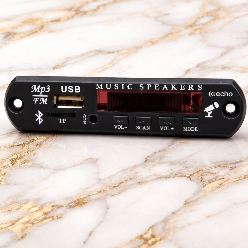 modul mp3 bluetooth dengan efek suara Echo
