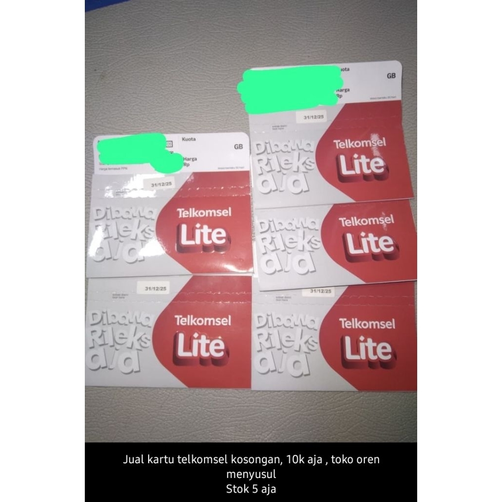 Kartu Perdana Telkomsel kosongan cek deskripsi