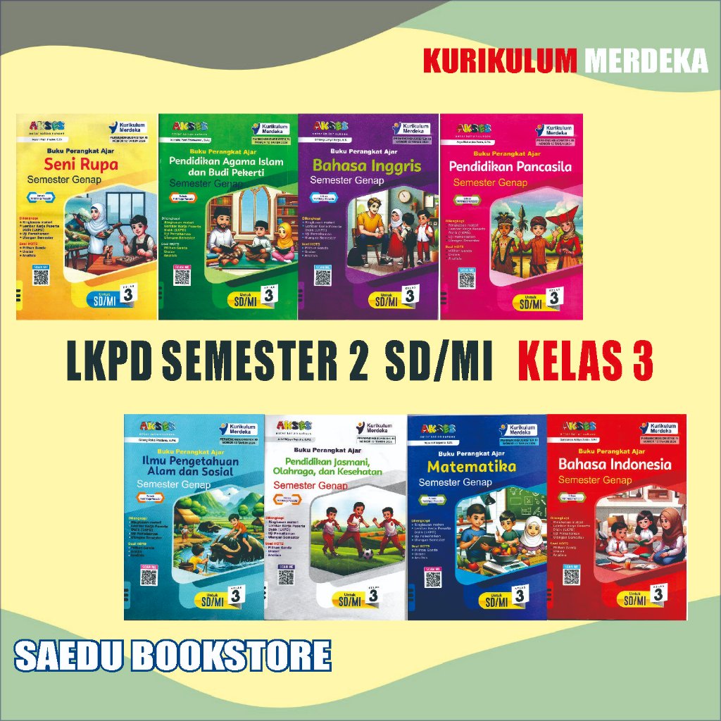 LKPD//LKS KELAS 3 SEMESTER 2 (GENAP) SD/MI KURIKULUM MERDEKA