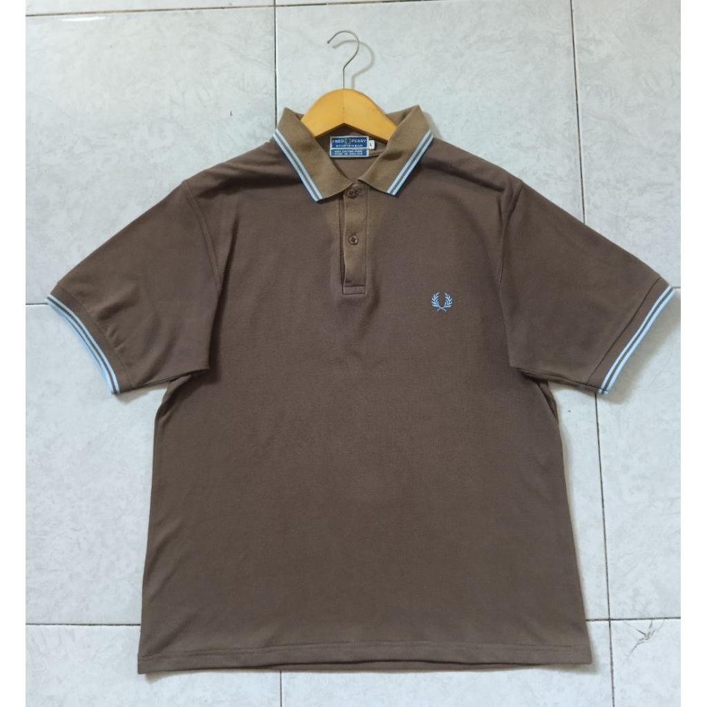 POLO SHIRT FRED PERRY TWIN TIPPED ENGLAND