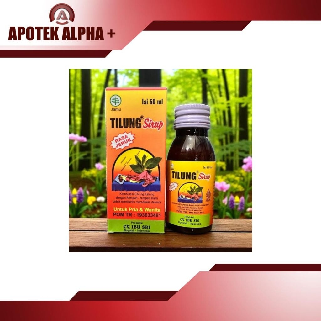 TILUNG SIRUP 60 ML JERUK