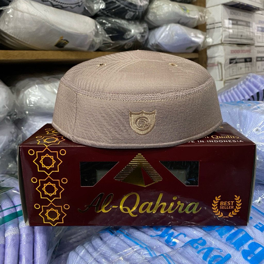 PECI MALAYSIA MERK AL QAHIRA MOTIF A6 WARNA CREAM