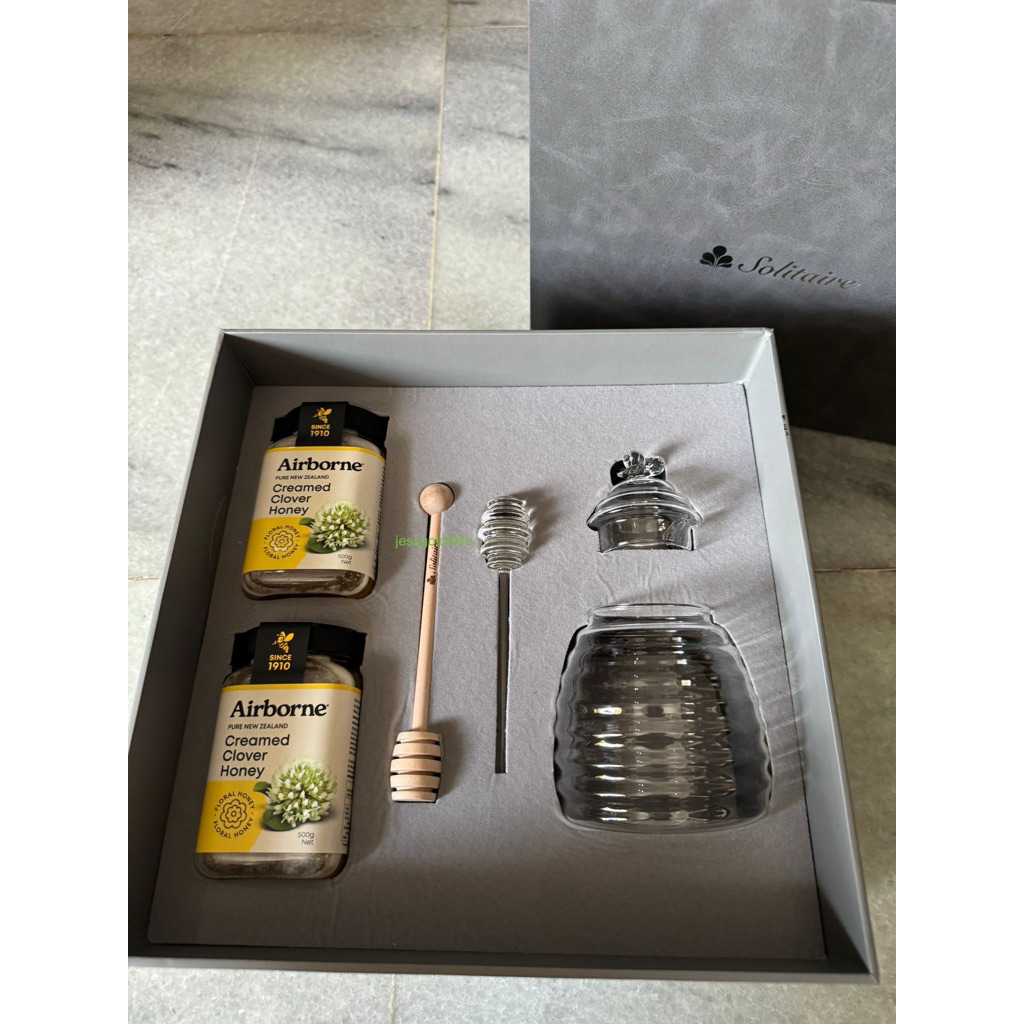 Bca solitaire honey madu set christmas chinese new year natal set hadiah souvenir merchandise