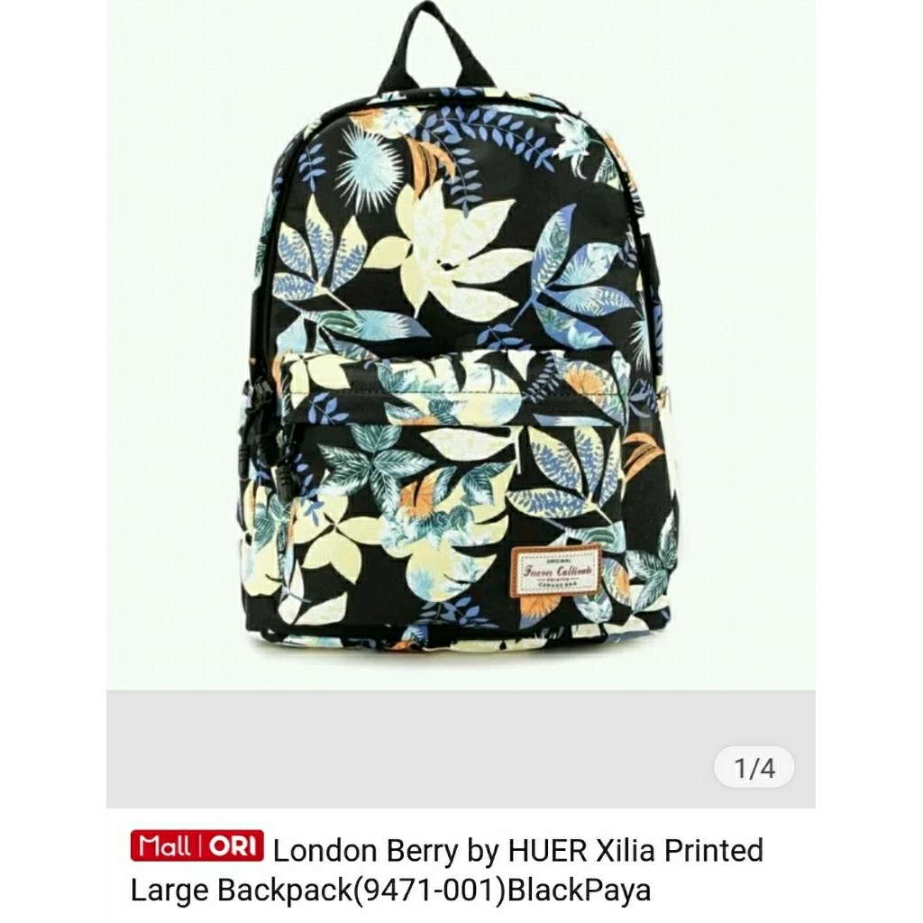 [Preloved] Tas / Backpack London Berry by HUER