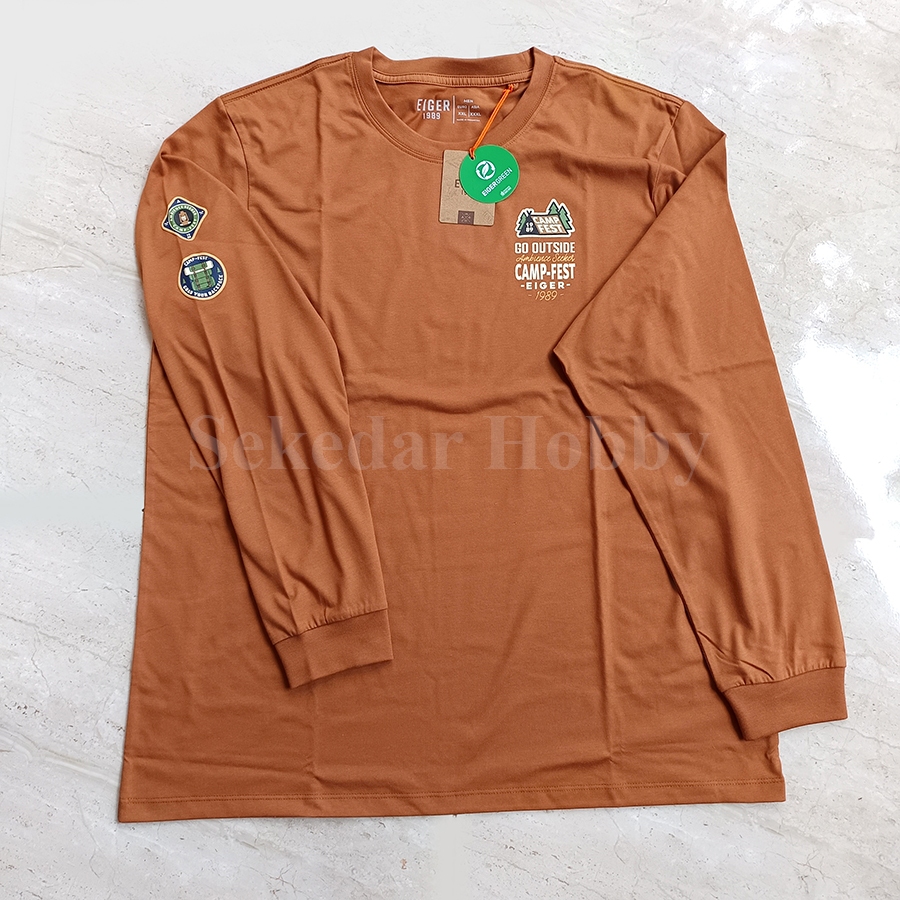 KAOS EIGER LENGAN PANJANG CAMFEST TEES LS ORIGINAL