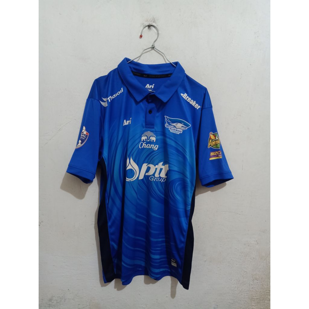 Jersey PTT Chonburi Bluewave Home Thai Futsal League 2017 Original ARI