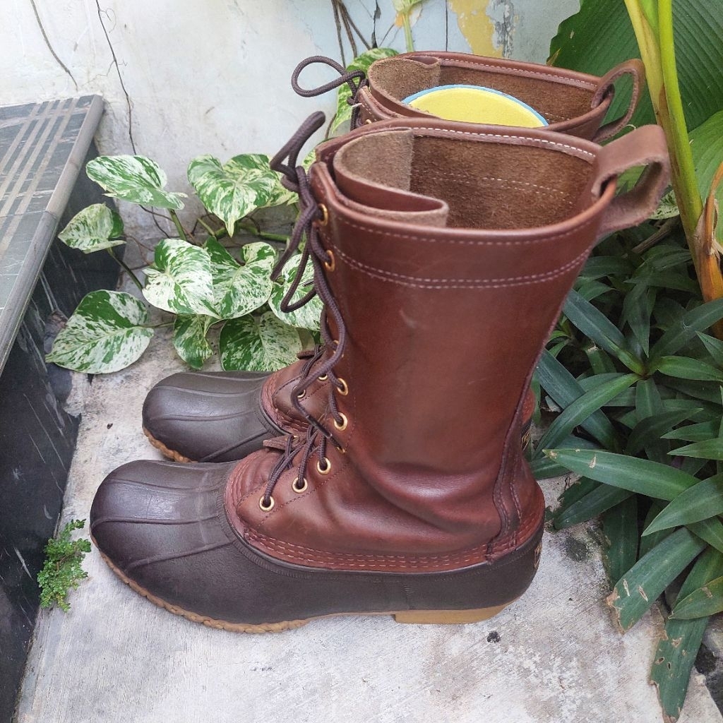 sepatu boots second bean boots LL bean size 43(28cm)