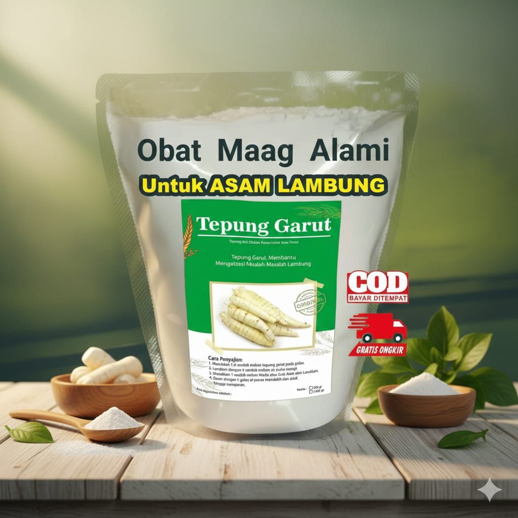 Tepung pati garut 1 kg Asli kualitas premium |
Tepung garut gluten free | Tepung angkrik |

Pati gar