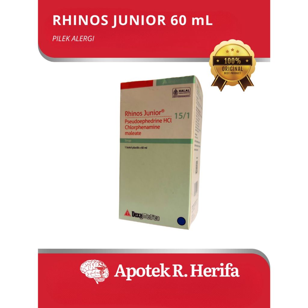 Rhinos Junior Syrup 60 mL