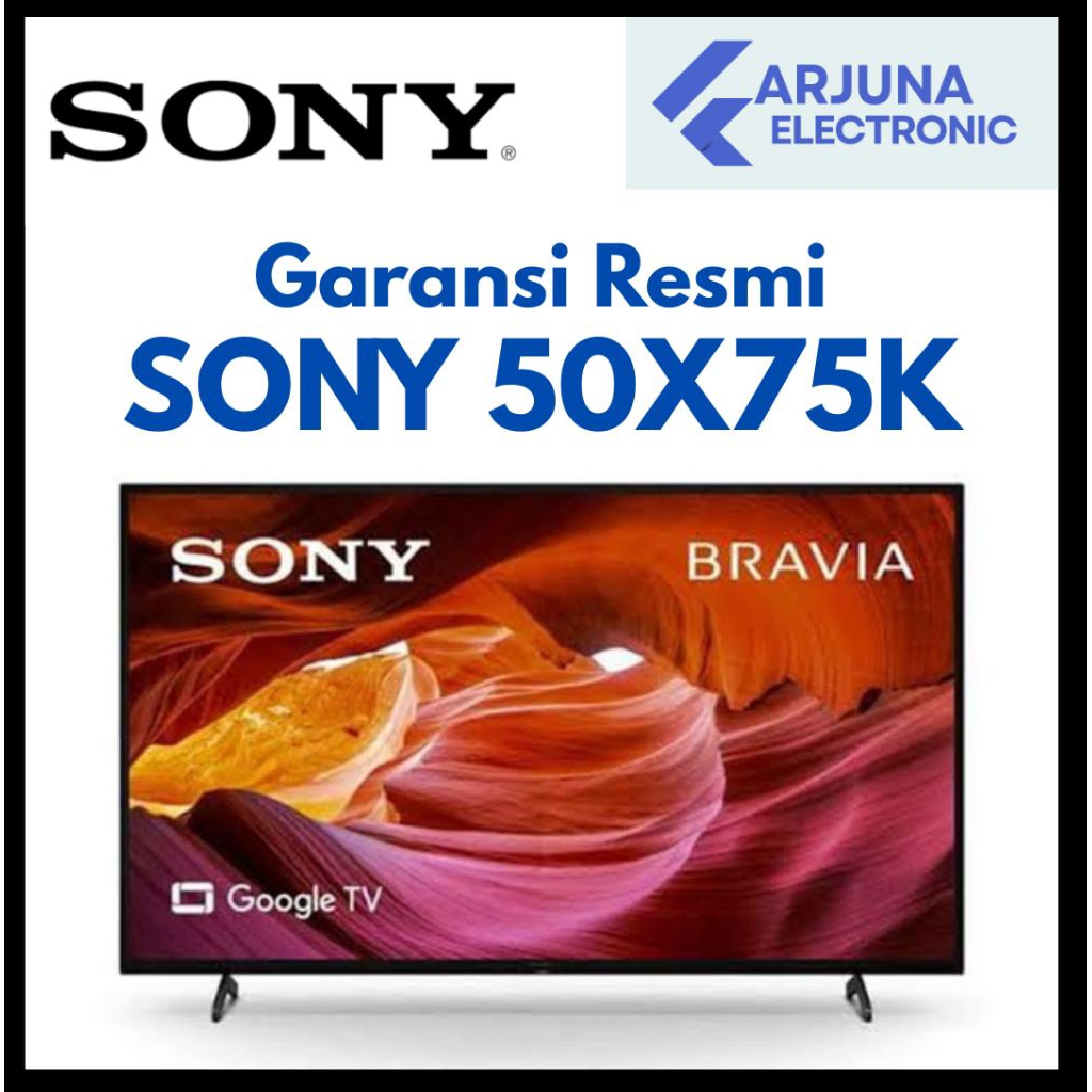 SONY 4K GOOGLE TV 50X75K/ KD-50X75K 50 Inch