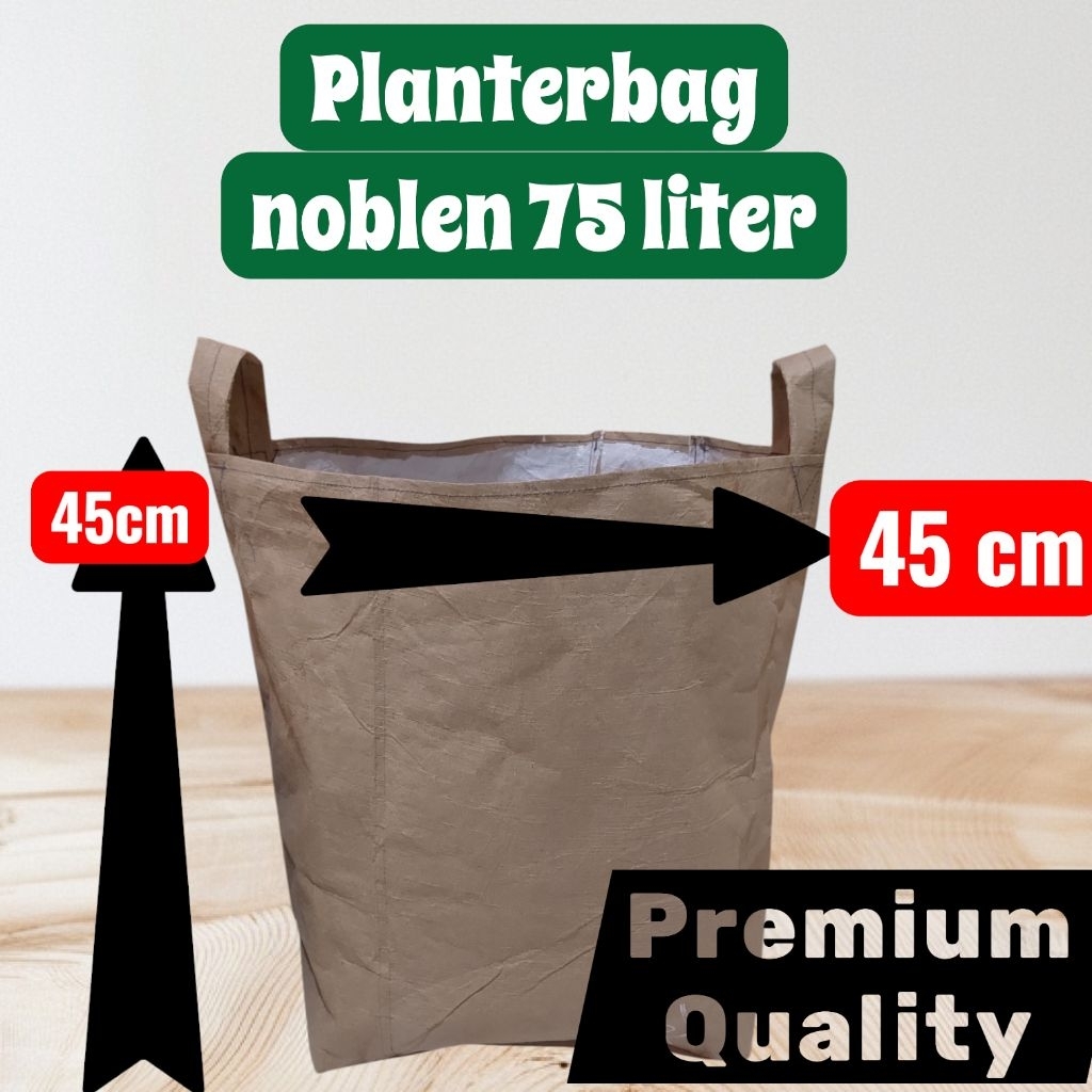 Planterbag noblen 75 LITER bahan noblen kuat awet dan bergaransi