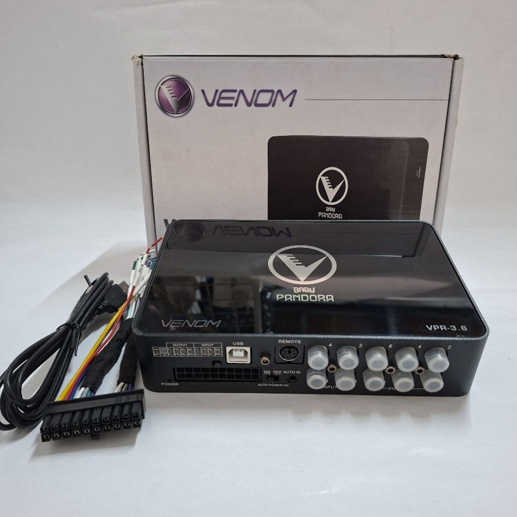 Venom Processor Dsp Vpr 3.6 Processor Dsp Bluetooth inside