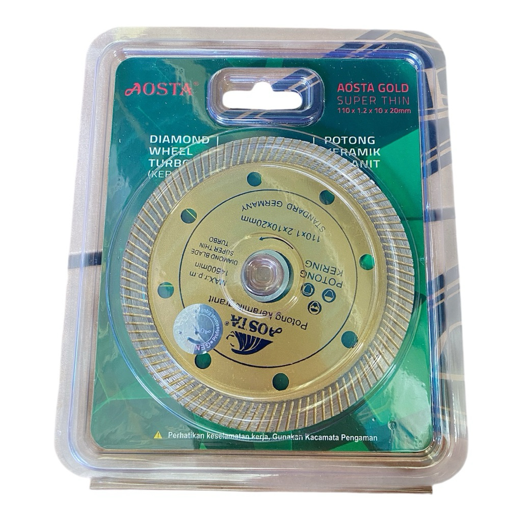 Mata Potong Granit / keramik - Gerinda mata potong Marmer granit AOSTA SUPER THIN TURBO Original