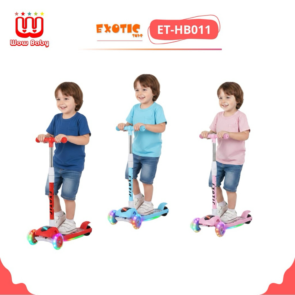 EXOTIC SCOOTER HB-011( music ) scooter anak sekuter otoped exotic