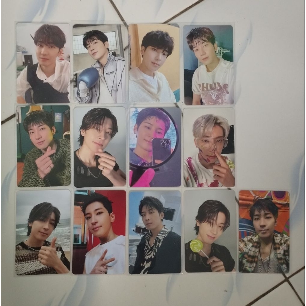 aab wonwoo seventeen photocard official