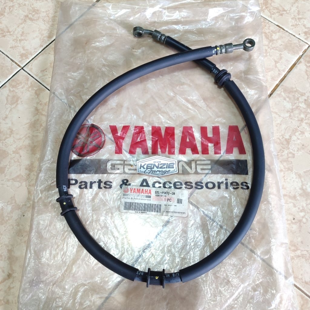 Hose Brake Selang Rem depan Mio Sporty Karbu Original YGP 5TL-F5872-00
