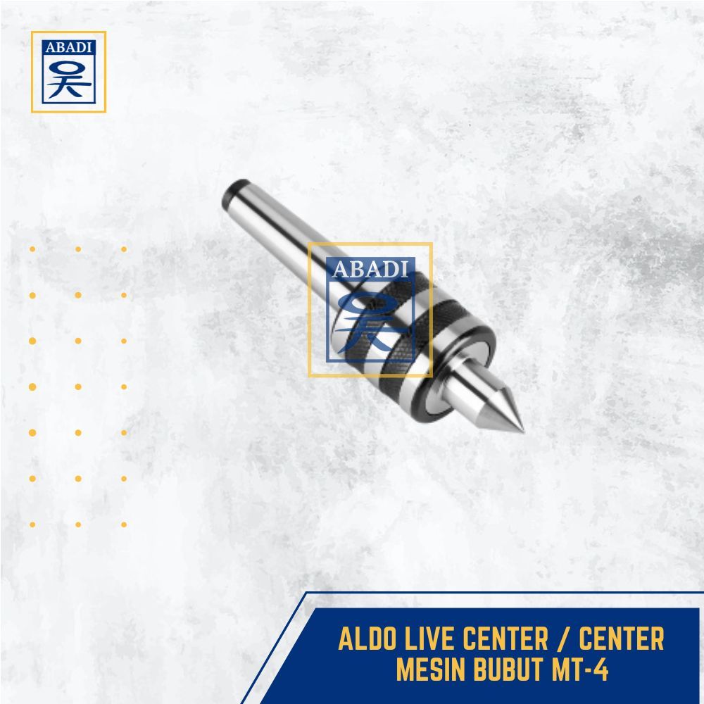 LIVE CENTER / CENTER MESIN BUBUT MT-4 ALDO