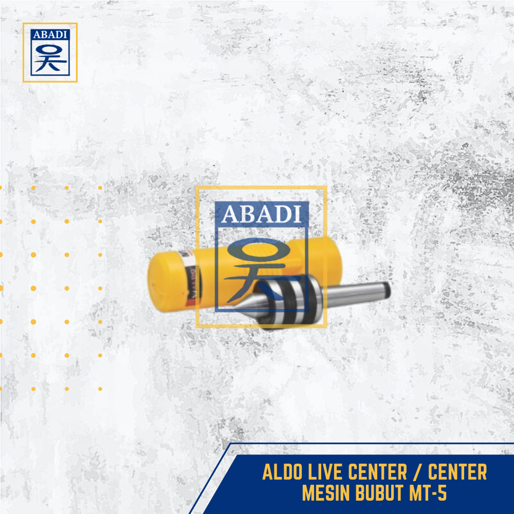 LIVE CENTER / CENTER MESIN BUBUT MT-5 ALDO
