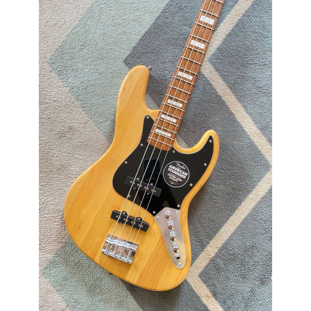 Bass Fender Jazz natural preamp aktive custom