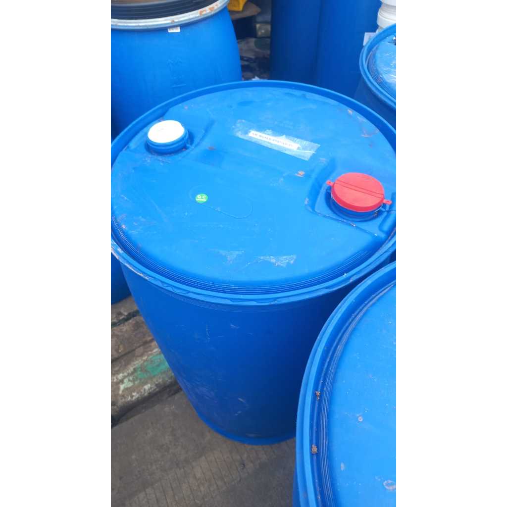 Drum Plastik Tong Air 200L Bekas