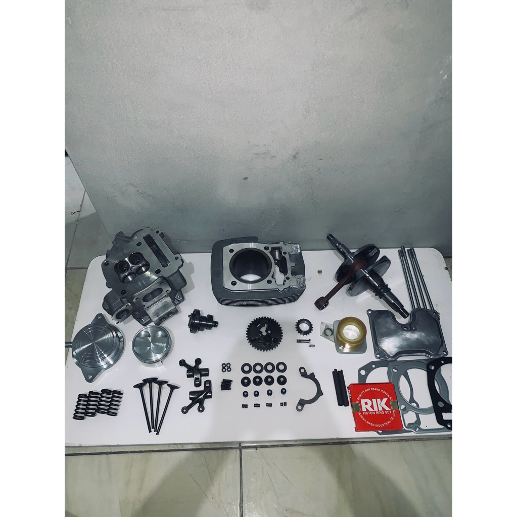 head mx pnp crf,spek 68,set blok piston foged