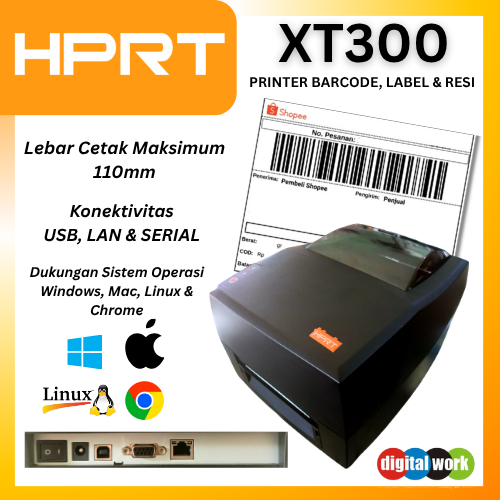 Printer: BARCODE, LABEL & RESI
