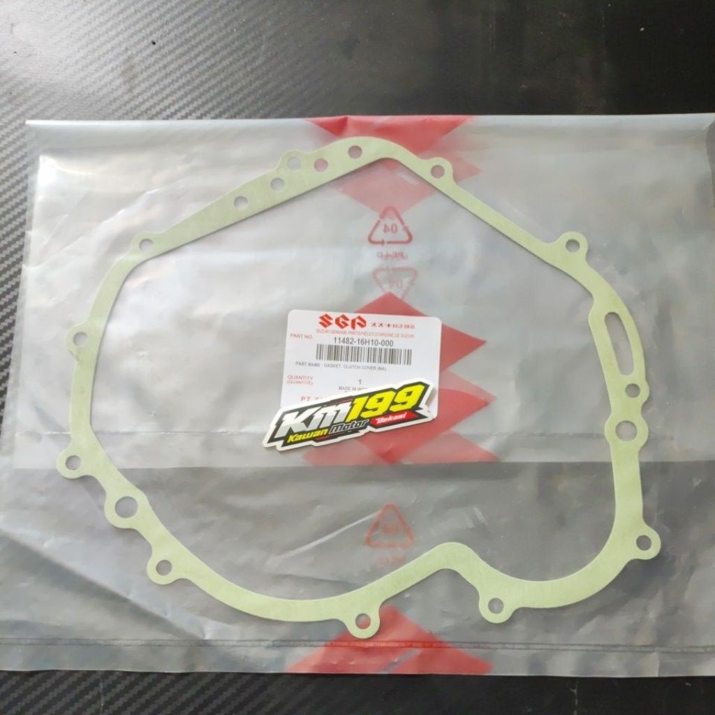 paking gasket bak kopling shogun 125 RR FL robot axelo original