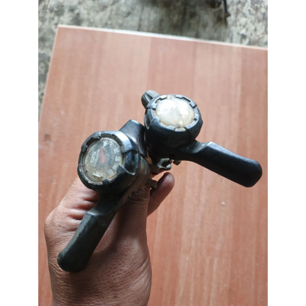 shifter sepeda mtb federal shimano 6 speed second