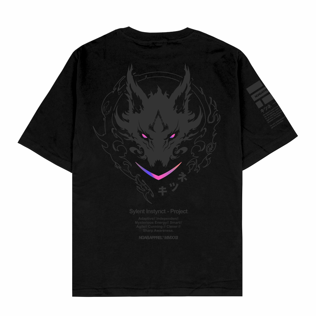[ORI] Ngab Kaos Baju Distro Sylent Instynct Reflective Rainbow NB231 Unisex Pria Wanita Cotton Combe