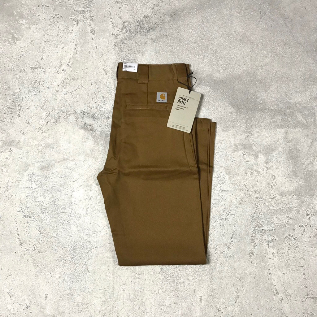 Carhartt WIP Pants - ‘Craft Pants Griffith’ Brown