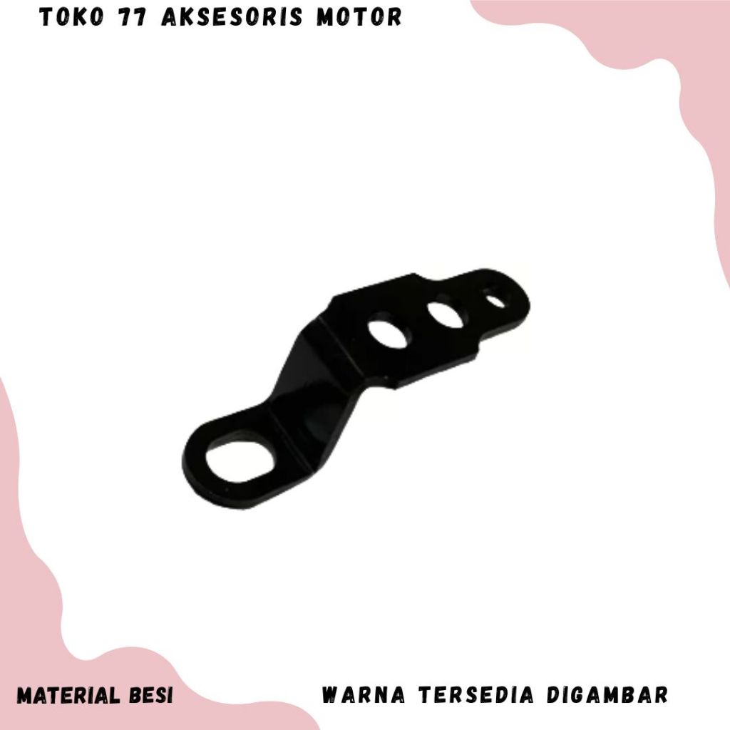 BRACKET BRAKET BREKET DUDUKAN LAMPU LED BAR STAND TEMBAK SPION MOTOR LEDBAR TEMPAT LAMPU MOTOR UNIVE