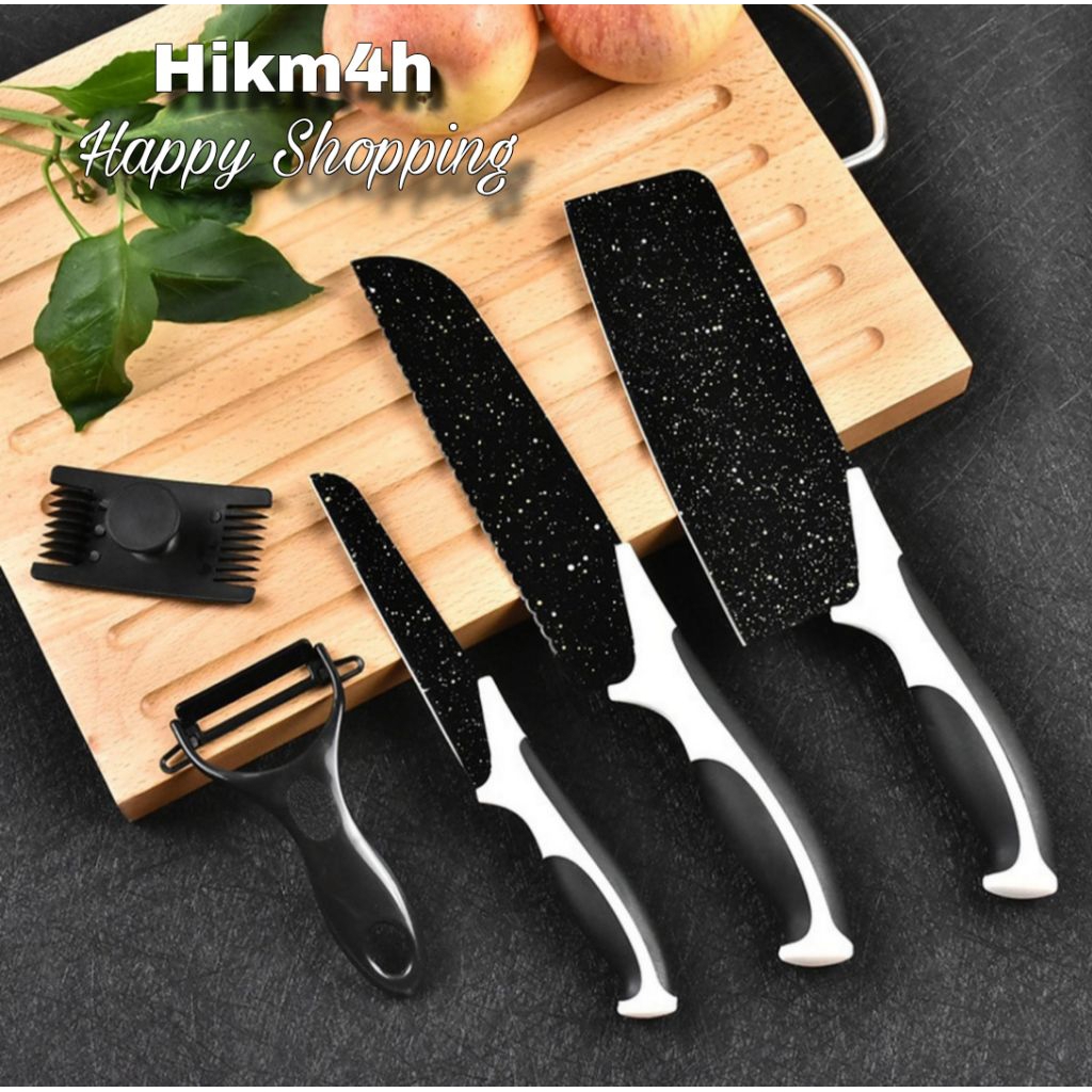 Pisau Keramik Set 5pcs / Pisau Keramik