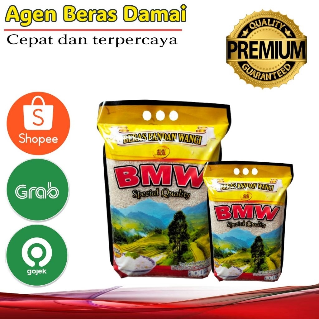 Beras BMW wangi pandan 5kg