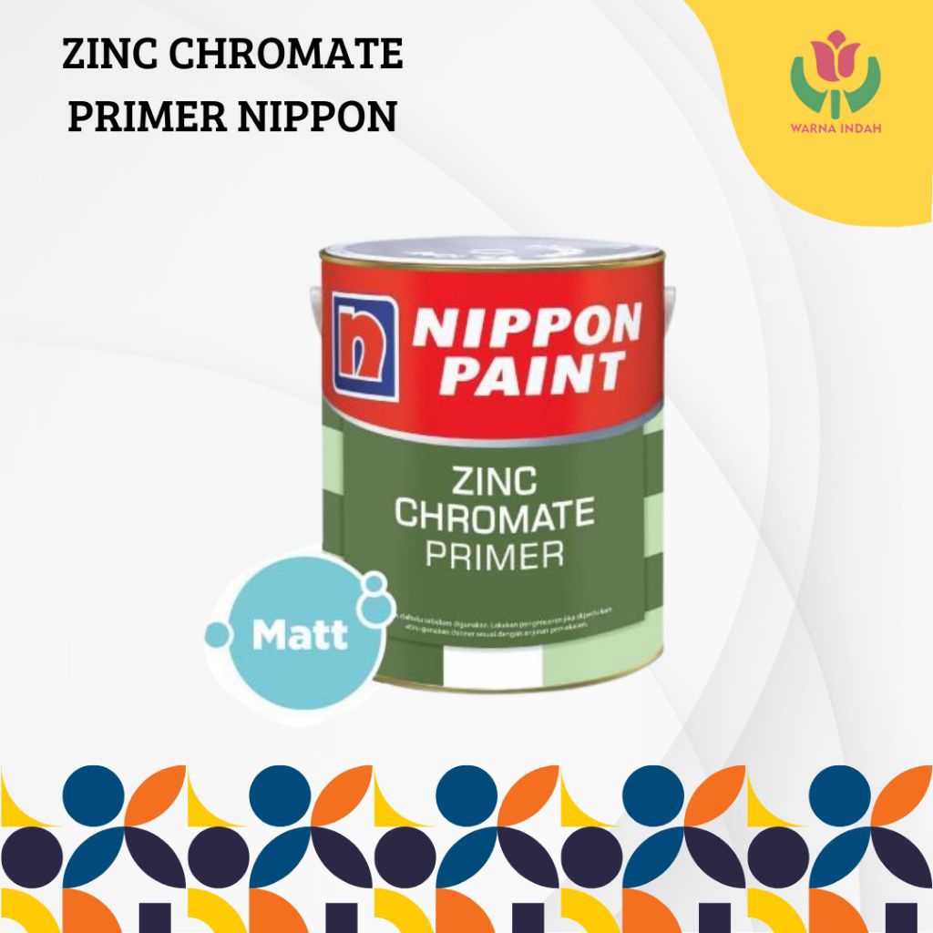 NIPPPON ZINC CHROMATE CAT DASAR BESI 5 KG
