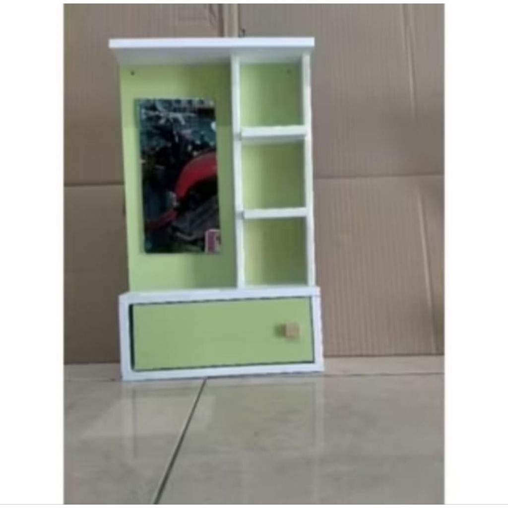 (SIAP KIRIM) CERMIN SERBAGUNA/ CERMIN RIAS TEMPAT MAKE UP/RIAS DINDING GANTUNG