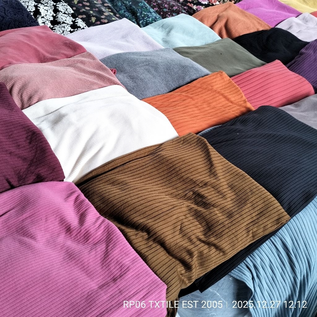 HARGA/0,5 M | KAIN CABLE KNIT / KAIN KAOS KNIT PREMIUM / KAIN HORNET KNIT / BAHAN KNIT SALUR