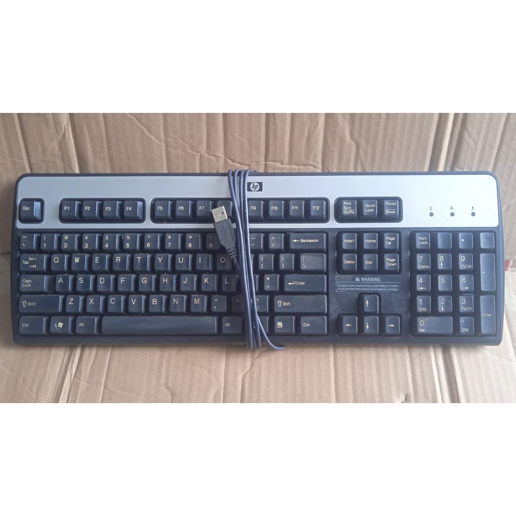 KEYBOARD HP USB BERGARANSI