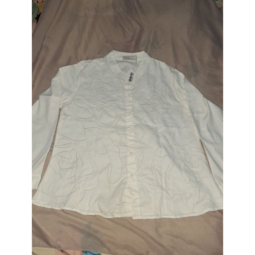 Kemeja bordir HOS OF SHOPAHOLIC