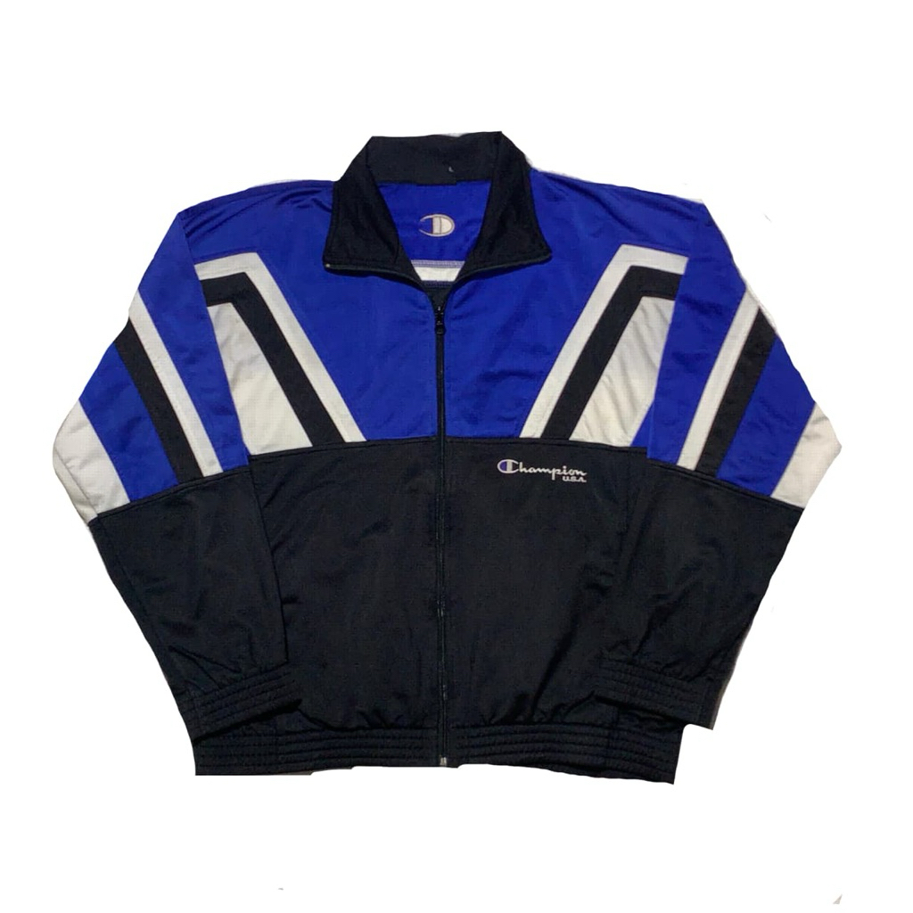 TRACKTOP JACKET CHAMPION VTG USA 90's