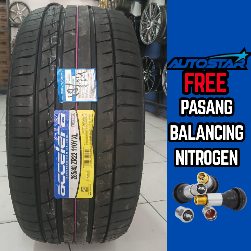 BAN MOBIL RING 22 ACCELERA ST68 SUV UKURAN 285/40 R22 TUBLES AWET PAS BUAT PALISADE CRV TURBO