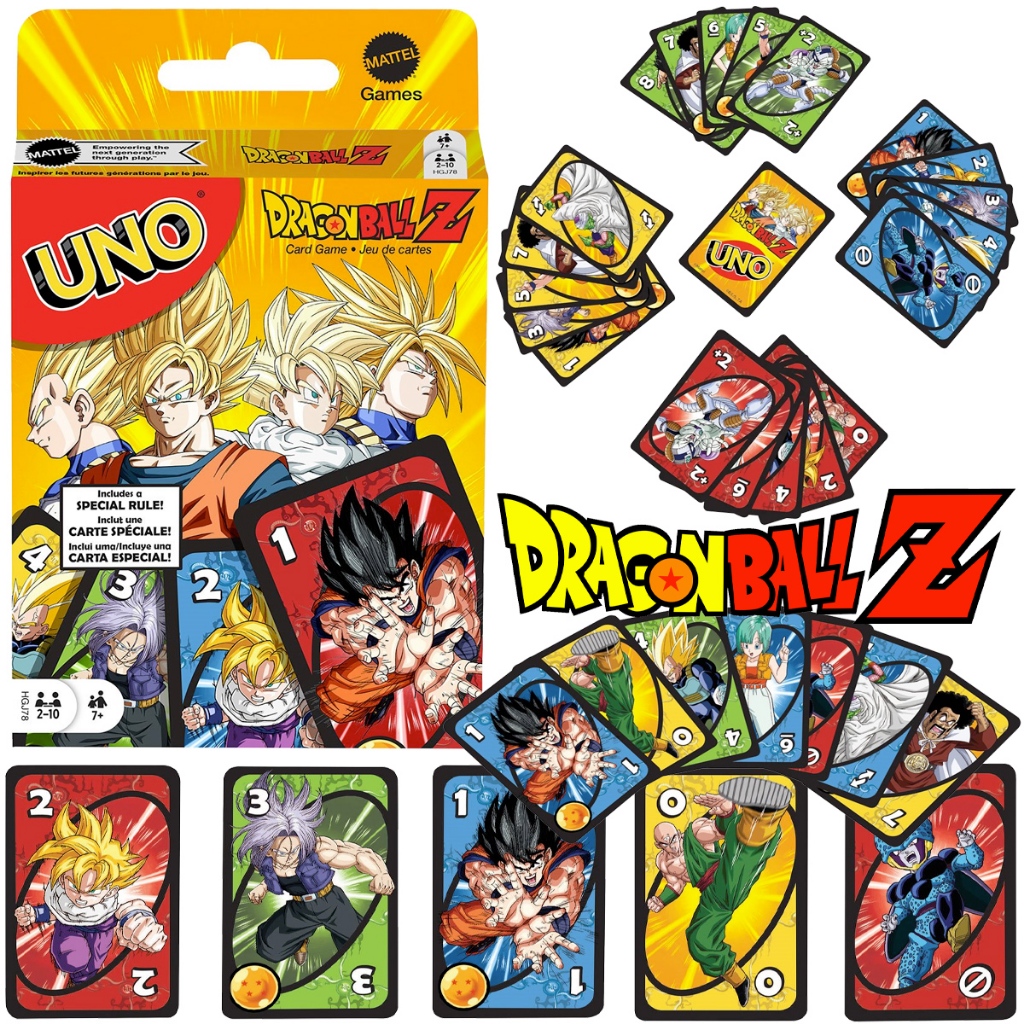 Mainan Kartu Uno Dragon Ball Special Card