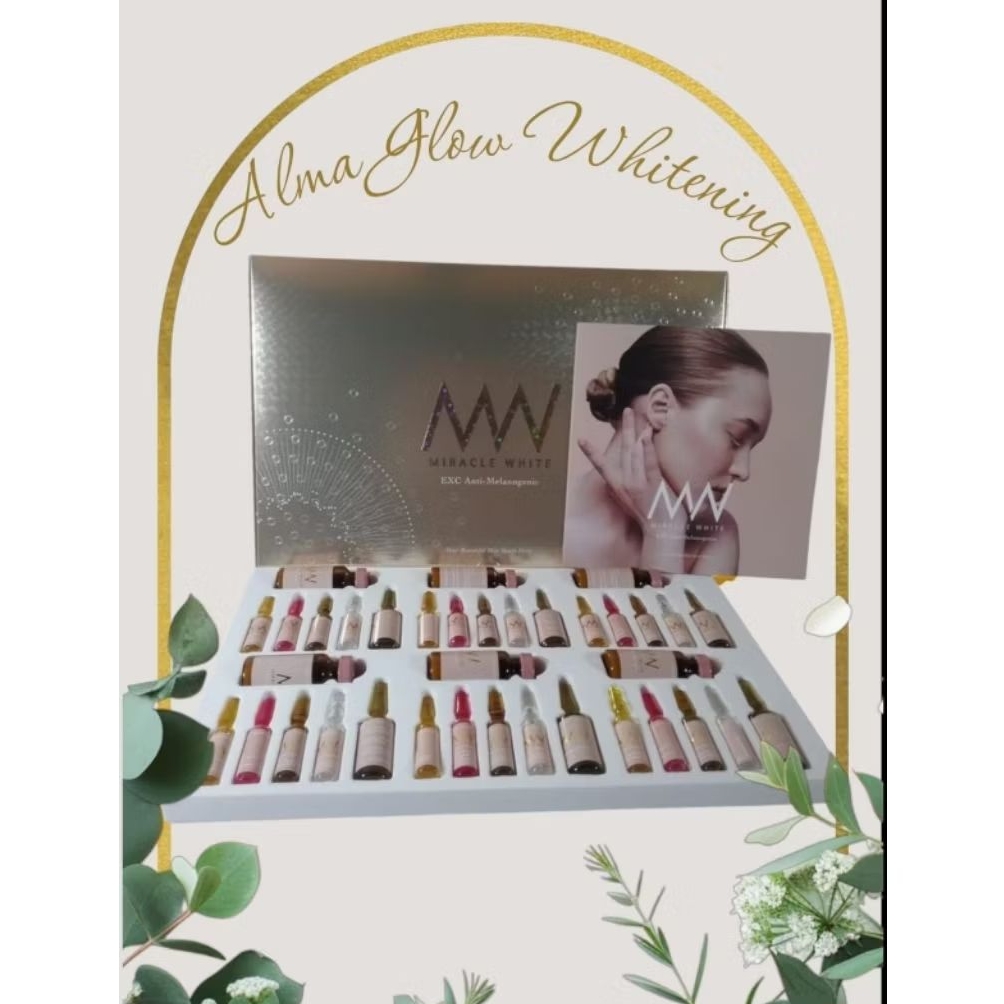 Miracle White EXC Anti- Melanogenic isi 1/2 Box | 1 Box