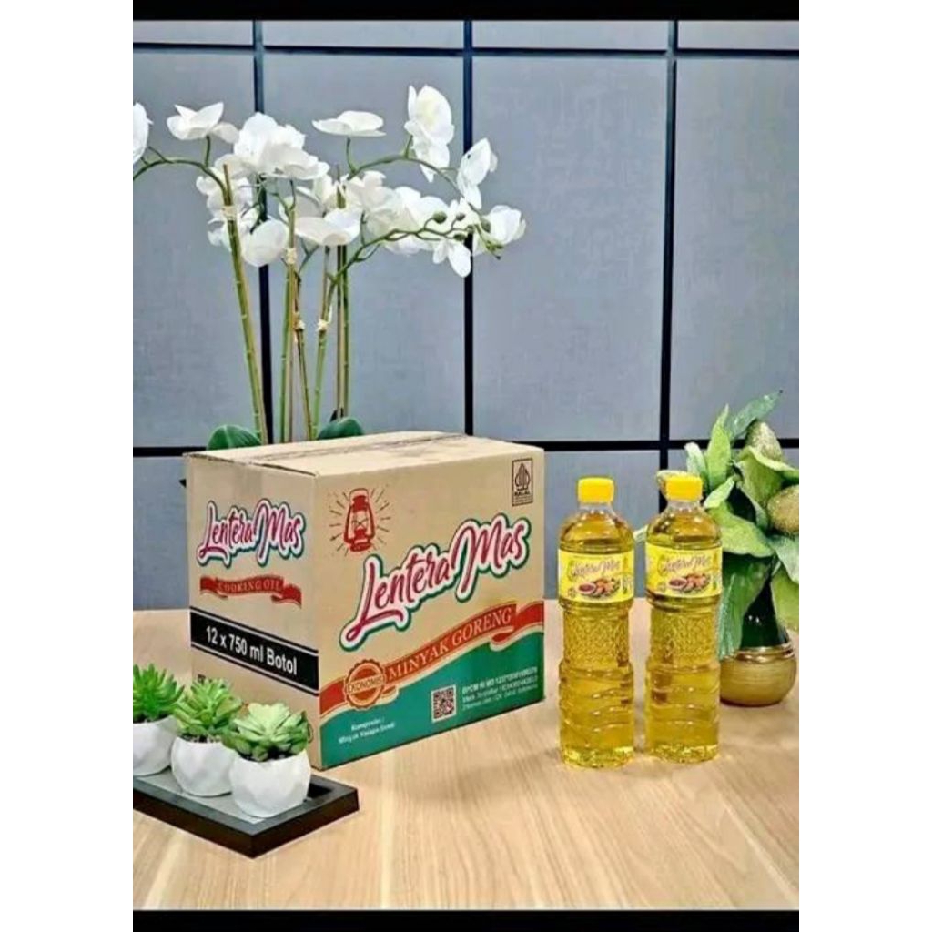 LENTERA MAS 750ML 1 PCS MINYAK GORENG PREMIUM