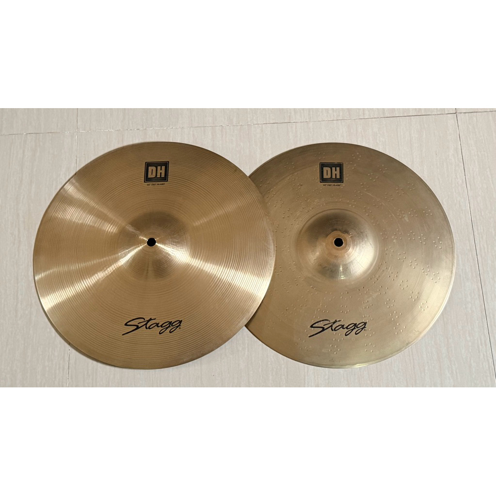 cymbal hihat stagg dh 18"