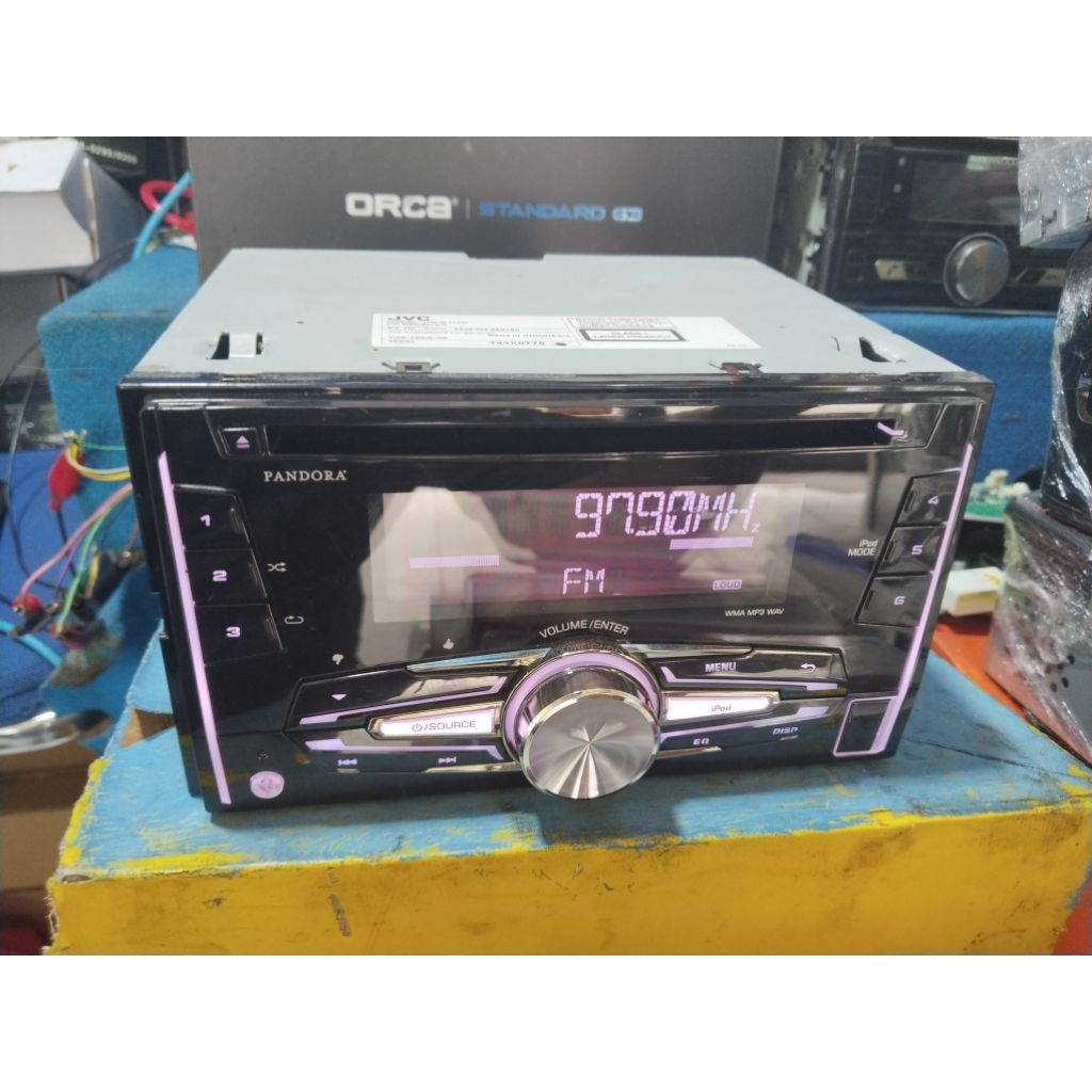 Double Din Jvc KW-R710D copotan Xenia