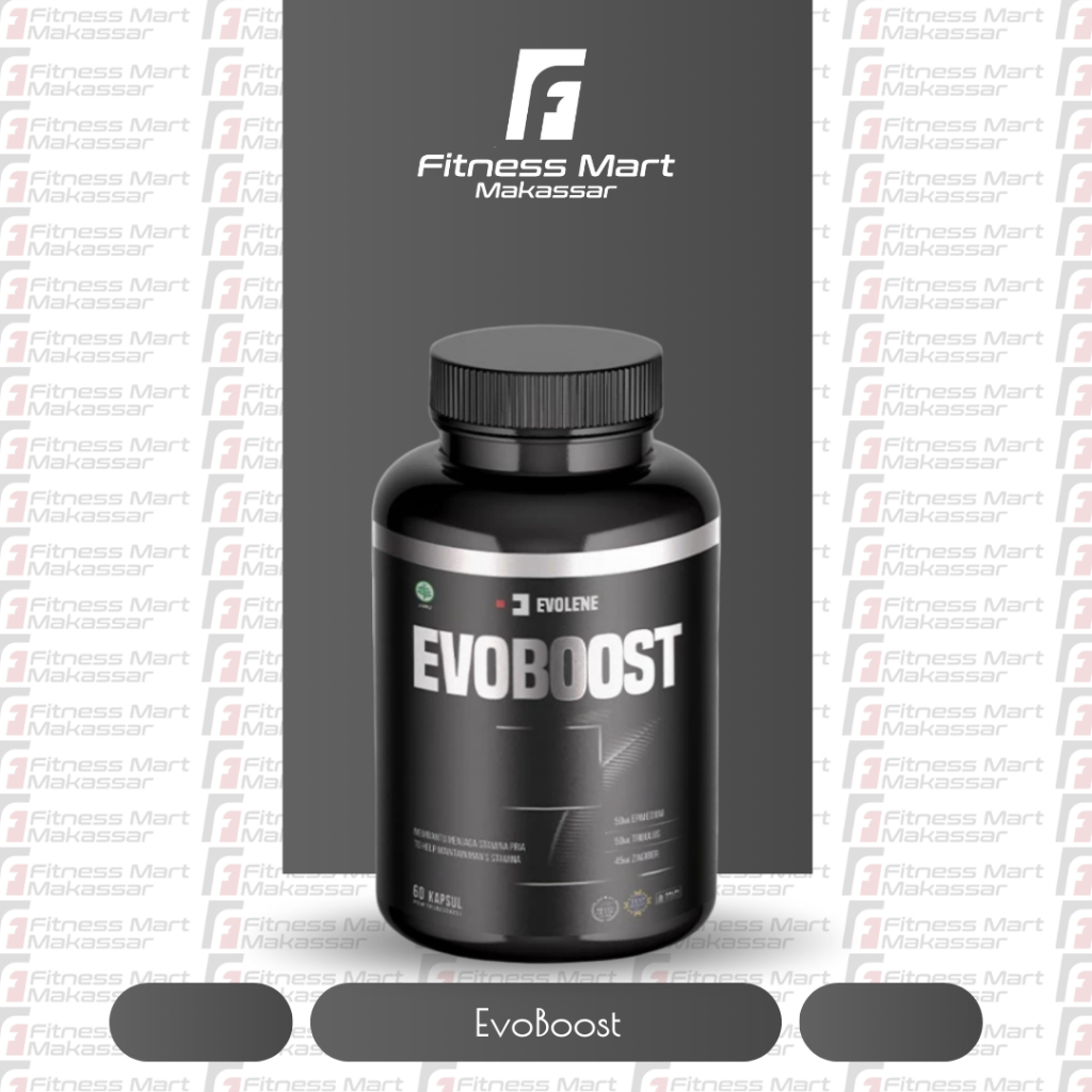 Evolene Evoboost 60 kapsul - Suplemen Fitness - Testosteron Booster