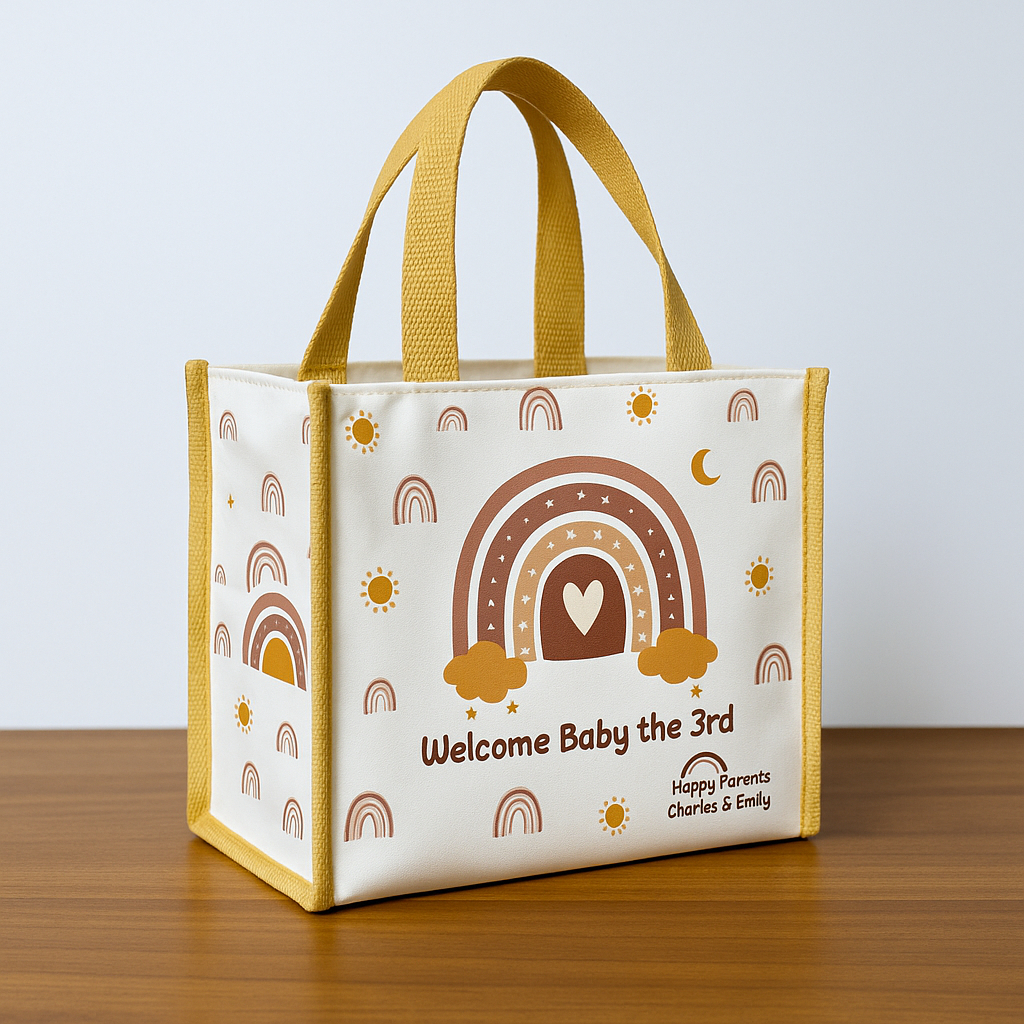 PROMO TAS ULTAH MURAH ERICA BAG (LAPIS SPUNBOND) / TAS CUSTOM SOUVENIR ULANG TAHUN ANAK I TAS ULTAH 