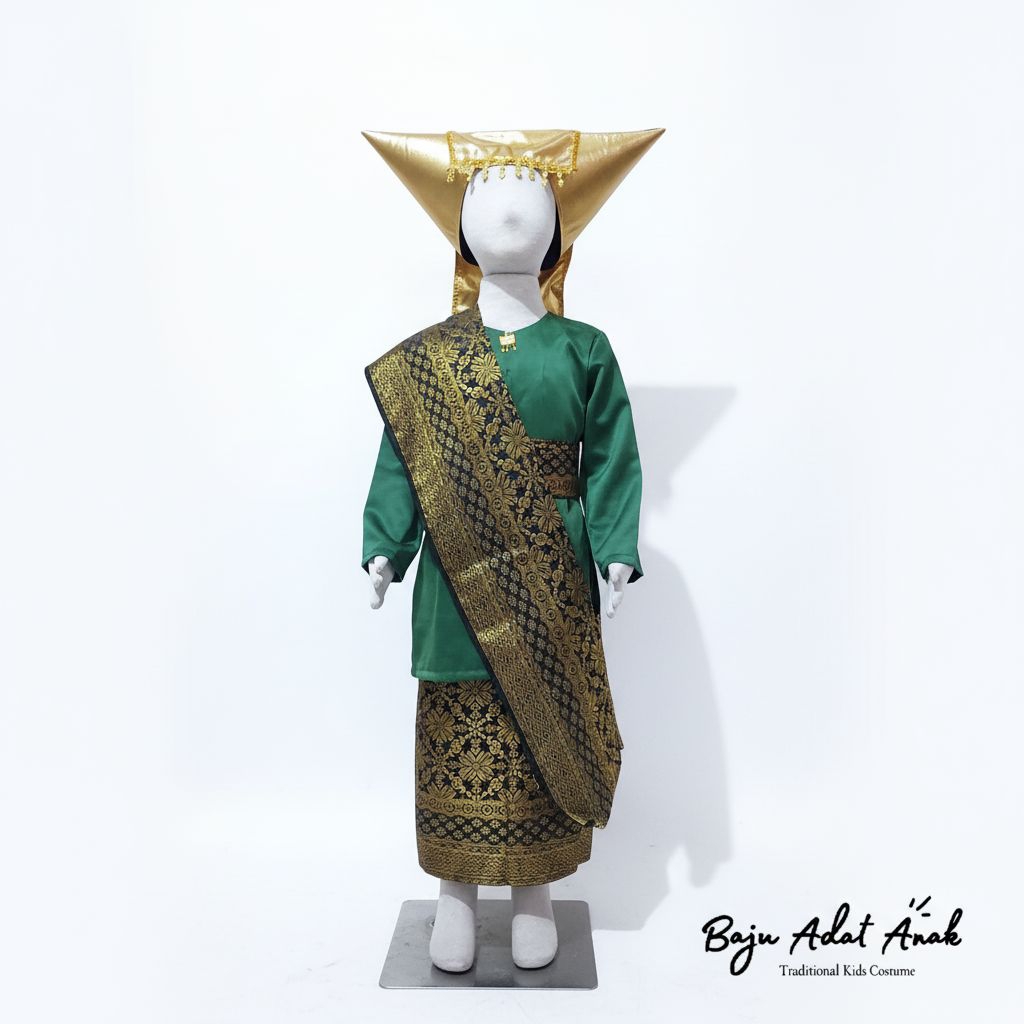 BAJU KURUNG MINANG |  BAJU ADAT MINANGKABAU ANAK PEREMPUAN | PAKAIAN ADAT MINANG ANAK PEREMPUAN | PA
